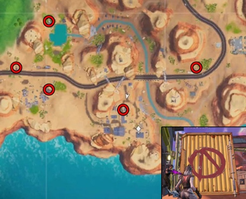 《堡垒之夜》盐泉宝藏揭秘：宝箱隐藏位置全解析