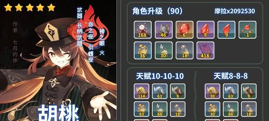 胡桃装备攻略：打造强力队伍，解锁全新战斗价值