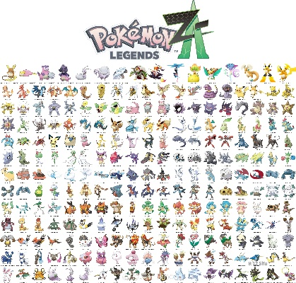 《宝可梦传说ZA》异次元精灵起源揭秘，基础形态分布探秘新篇章