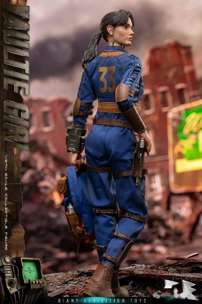 《辐射》露西雕像惊艳重现，收藏级还原眼神，细节逼真至极