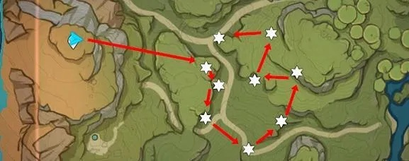 《原神》史莱姆狩猎攻略：高效路线全解析，掌握秘境宝藏