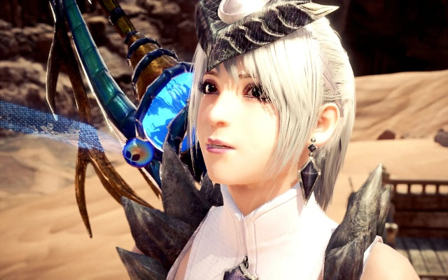 《怪物猎人》美少女单马尾塑形秘籍，打造惊艳脸蛋新潮流