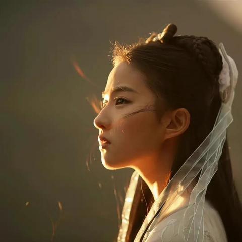 刘亦菲青春校园旧照，揭秘古早风女神养成记