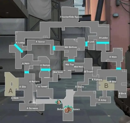 《穿墙秘境》揭秘《Valorant》地图隐藏通道