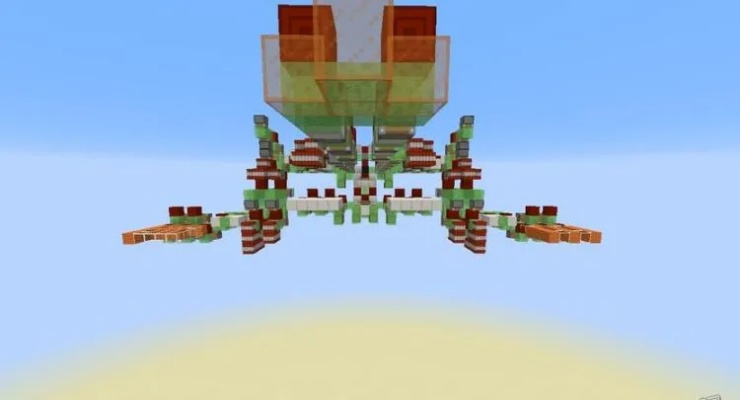 打造高效垂直飞行器：轻松掌握《我的世界》飞行奥秘