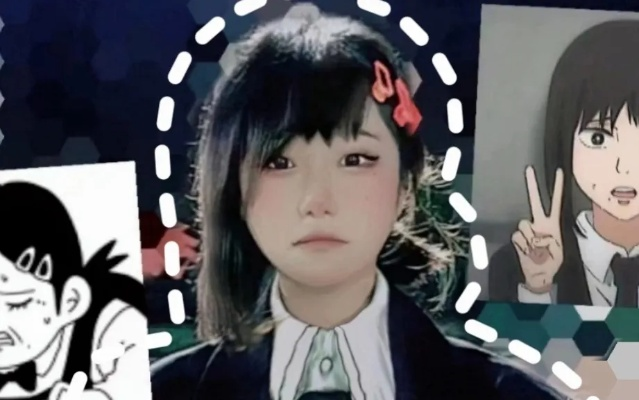 抖音COS达人东山小红本色出演窝囊表情，抖音第一蒂法再现神还原