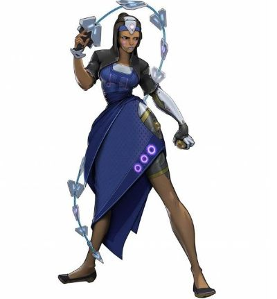 黑皮御姐新秀金驭登场，守望先锋英雄设计引热议