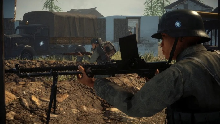 浴血台儿庄实机演示发布 抗战FPS结合沙盒指挥玩法