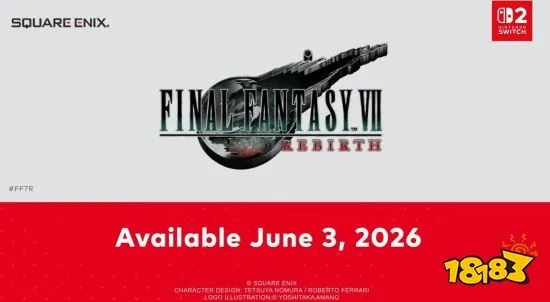 Switch 2首款百G大作！《FF7重生》塞满半台主机