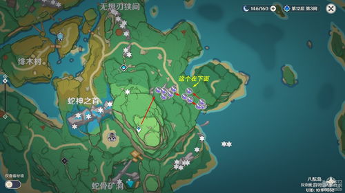 《原神》3.3版晶蝶收集路线分享