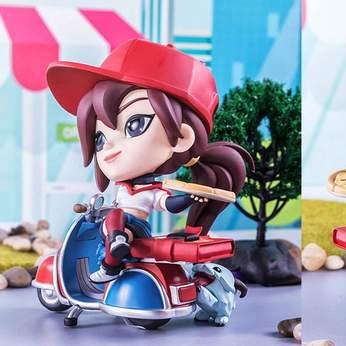 “披萨妖精”手办这身材犯规了