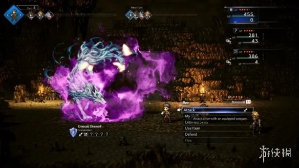 歧路旅人0苍绿色的巨狼BOSS打法攻略 苍绿色的巨狼BOSS怎么打