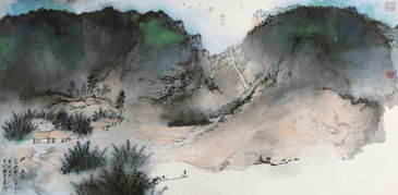 价值380万元被泼墨画作已初步修复 墨迹被"黑水"覆盖