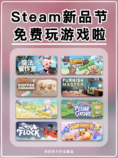 新一期Steam新品节来了！超3000款游戏免费玩