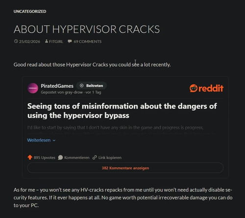 游戏打包组抵制虚拟机法攻破D加密 voice38回应用我的！