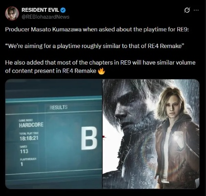 PS5 Pro PSSR 2.0在生化危机9中实装 数毛社称画质脱胎换骨