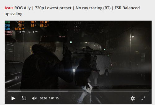 外媒：《生化危机9》在Steam Deck意外运行地好
