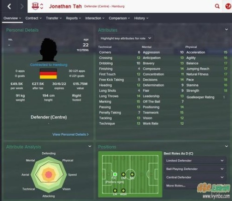 FM2012妖人左后卫终极指南，开档即战、免签捡漏、低潜高能三类精准匹配