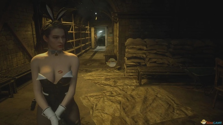 《生化危机9》里昂兔女郎MOD！比女主还妖娆！