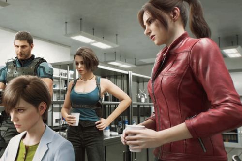 《生化危机9》里昂兔女郎MOD！比女主还妖娆！