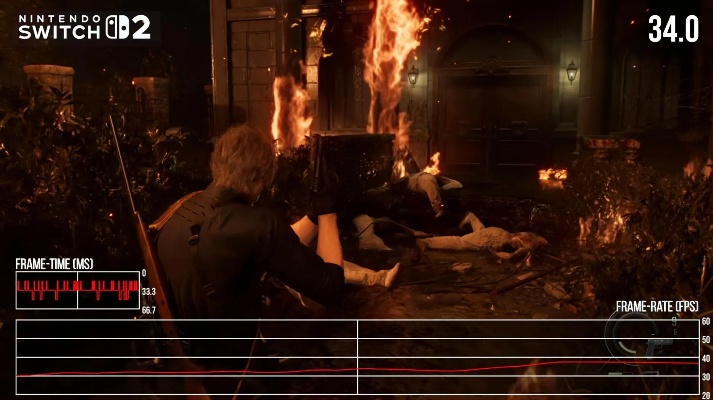 《生化危机9：安魂曲》NS2&amp;PS5Pro画质对比！整体表现令人满意