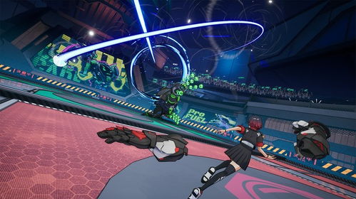 《斗球的悠莉亚》试玩发布 校园科幻风格球类竞技动作