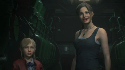 生化危机9新曝光，格蕾丝母女悠闲逛街参考图素材