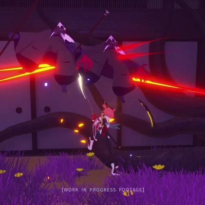 动漫风3D动作游戏《炎姬》Steam特别好评