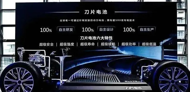 比亚迪发布第二代刀片电池：9分钟充至97% 宣称彻底终结电动车充电焦虑