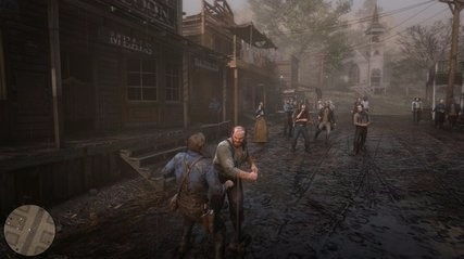 《荒野大镖客：救赎2》河水突然变黑！评论区玩家吐槽亮了