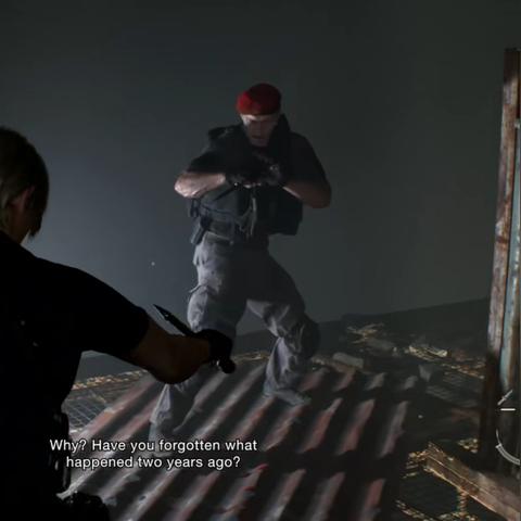 万物皆可弹！里昂在《生化9》中直接用斧头格挡导弹