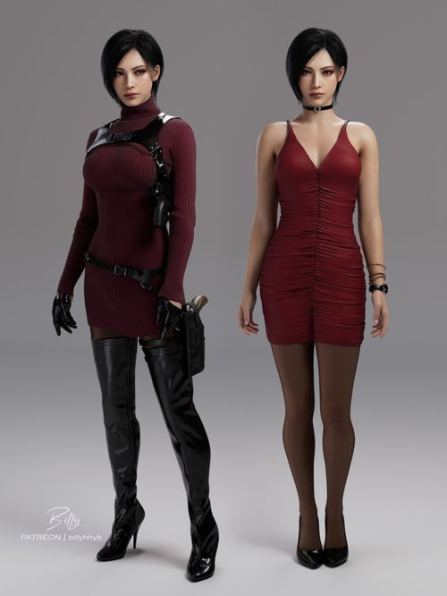 《生化危机9》新同人图赏 艾达王双腿夹里昂头部