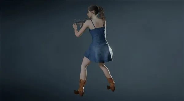 《生化9》格蕾丝物理晃动Mod来了！上下围都能摇