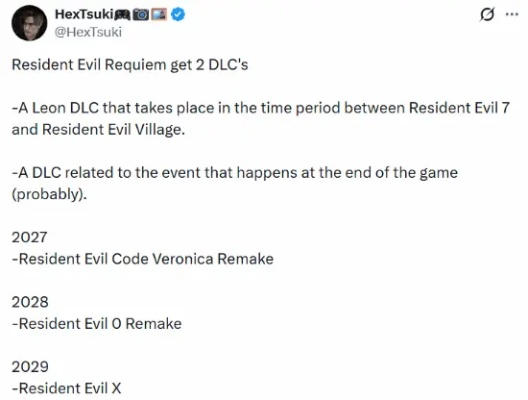 炸裂!《生化》未来五年计划泄露:双DLC+重制+新作