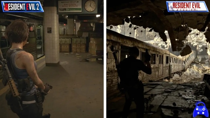 《生化危机9》与《最后的生还者》建模对比视频