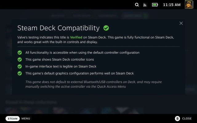 Steam OS更新 面向Steam Deck优化游戏性能