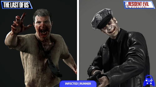 《生化危机9》与《最后的生还者》建模对比视频