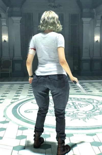 3D艺术家发《生化危机：安魂曲》格蕾丝性感内衣图 粉丝跪求制作相关模型