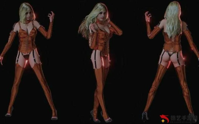 3D艺术家发《生化危机：安魂曲》格蕾丝性感内衣图 粉丝跪求制作相关模型