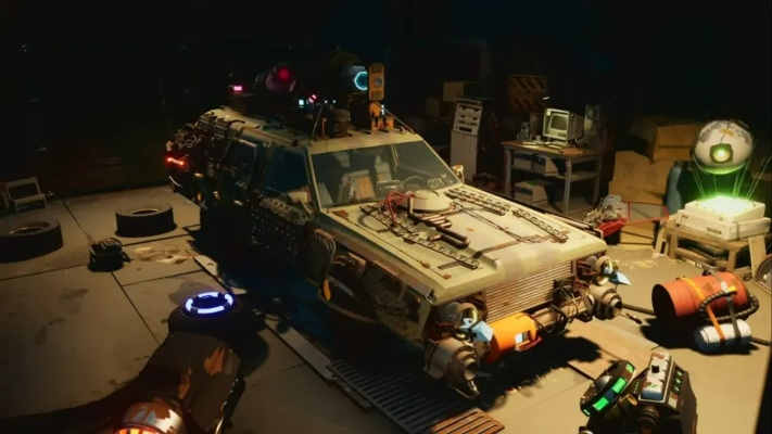 《生化危机9》玩家自制奇葩载具Mod 里昂开蟹堡王餐车