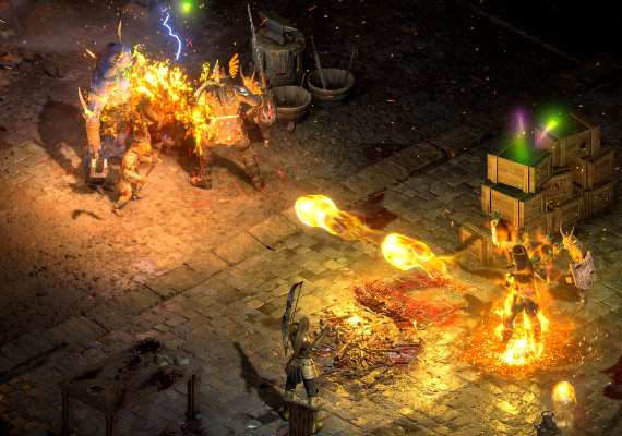 夯爆还是拉完?粉丝用虚幻5重制《暗黑破坏神2》引争议