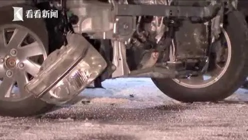 男子连续驾驶一天一夜 中途仅休息2小时 最后30公里撞了