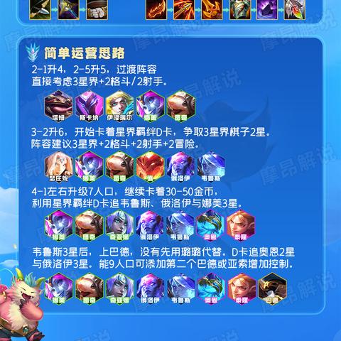 S11云顶之弈怎么零卷分上大师？3套冷门T0偷分阵容+运营技巧