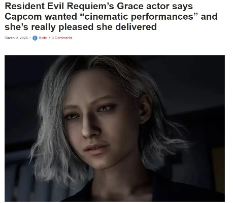 《生化危机9》演员希望里昂与谢娃搭档：她是最棒主角之一！