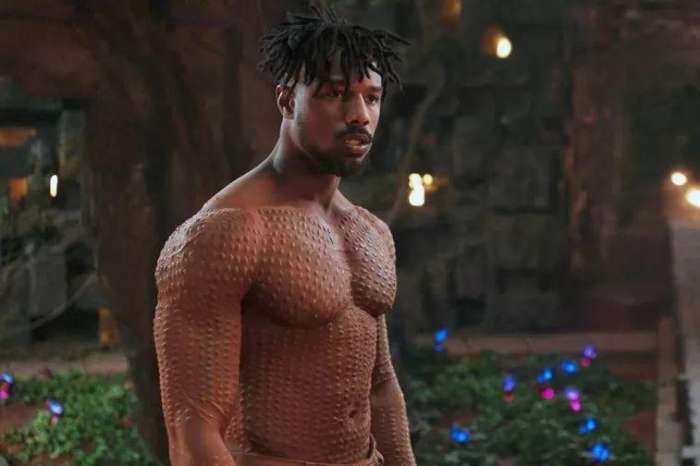 黑豹演员 奥斯卡最佳男主迈克尔B乔丹穿新中式领奖