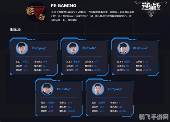 PE战队成员类型全解析，精准匹配训练、阵容、挖潜热门需求的实战攻略