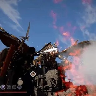 《红色沙漠》PS5十分钟新实机：主角骑飞龙和两场boss战