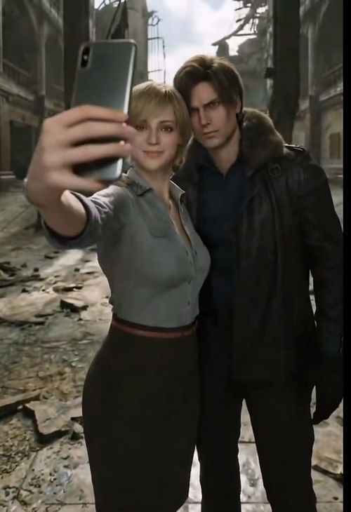 《生化危机9》AI视频：性感雪莉找每一个人合影