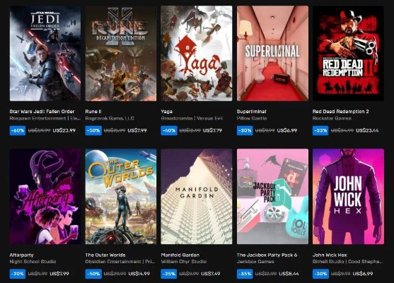 Epic送出数百款免费游戏后坦言：免费游戏依然重要！