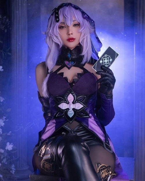 我先舔！《生化》艾达王3D模型:蕾丝黑丝和高叉礼服